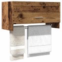VidaXL Szafka, stare drewno, 70x32,5x35 cm, materiał drewnopochodny