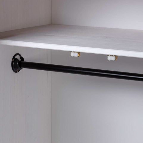 SZAFA BIAŁA 80X50X1715CM SOSNA SERIA PANAMA