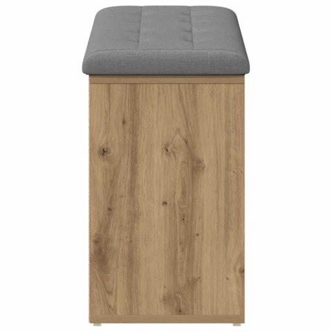 VidaXL Ławka na buty dąb artisan 102x32x50 cm Drewno klejone