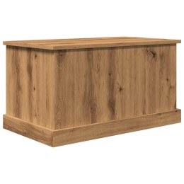 VidaXL Skrzynia, dąb artisan, 70x40x38 cm, materiał drewnopochodny