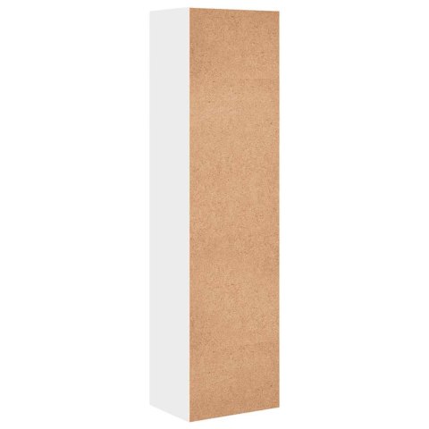 VidaXL Regał na książki, biały, 40x30x152 cm, materiał drewnopochodny