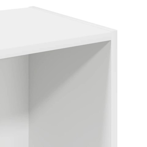 VidaXL Regał na książki, biały, 40x30x152 cm, materiał drewnopochodny