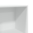 VidaXL Regał na książki, biały, 40x30x189 cm, materiał drewnopochodny
