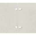 VidaXL Obrzeża trawnikowe 10 szt. 15x103 cm Stal nierdzewna