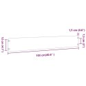 VidaXL Obrzeża trawnikowe 10 szt. 15x103 cm Stal nierdzewna
