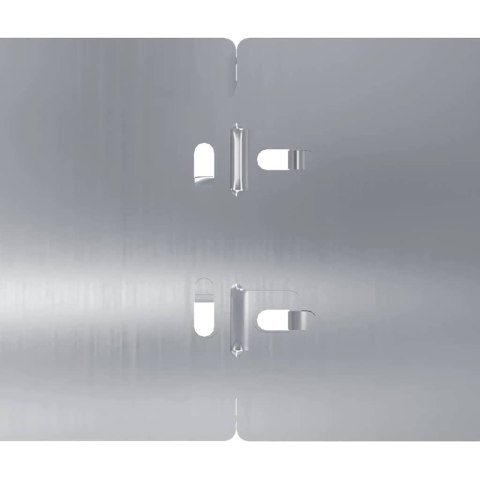 VidaXL Obrzeża trawnikowe 50 szt. 10x103 cm Stal ocynkowana