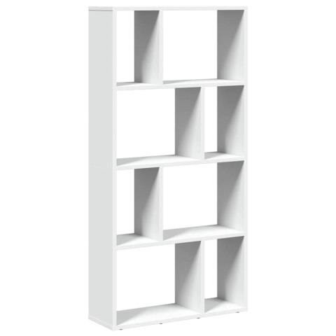 VidaXL Regał na książki biały 60x20x120,5 cm Drewno konstrukcyjne