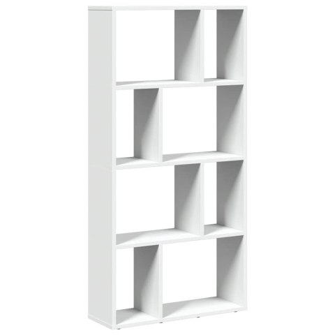 VidaXL Regał na książki biały 60x20x120,5 cm Drewno konstrukcyjne