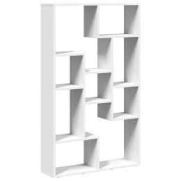 VidaXL Regał na książki, biały, 72x20x120,5 cm, materiał drewnopochodny