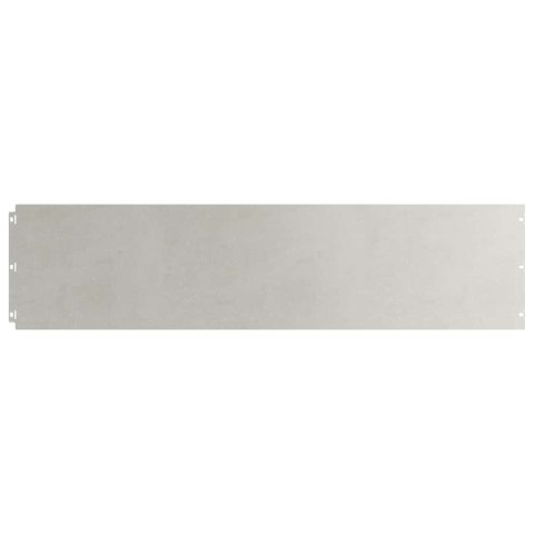 VidaXL Obrzeża trawnikowe 10 szt. 25x103 cm Stal nierdzewna