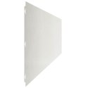 VidaXL Obrzeża trawnikowe 10 szt. 25x103 cm Stal nierdzewna