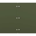 VidaXL Obrzeża trawnikowe 10 szt. Oliwkowo-zielone 25x103 cm