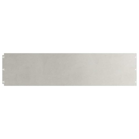 VidaXL Obrzeża trawnikowe 20 szt. 25x103 cm Stal nierdzewna