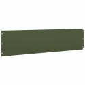 VidaXL Obrzeża trawnikowe 20 szt. Oliwkowo-zielone 25x103 cm