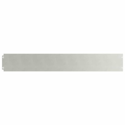 VidaXL Obrzeża trawnikowe 30 szt. 15x103 cm Stal nierdzewna