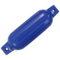 VidaXL Odbojnice do łodzi, 4 szt., niebieskie, 41x11,5 cm, PVC