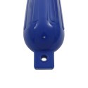 VidaXL Odbojnice do łodzi, 4 szt., niebieskie, 51x14 cm, PVC