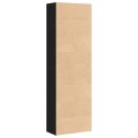 VidaXL Regał biblioteczny Czarny Dąb 60x30x189 cm Drewno klejone