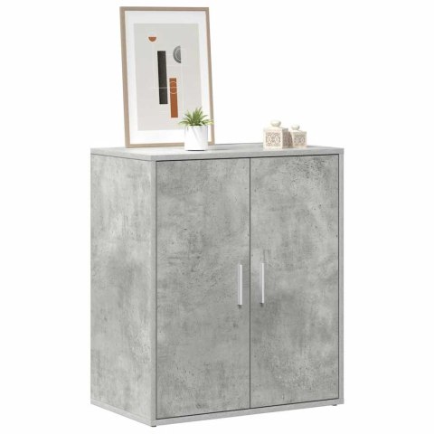 VidaXL Szafka na buty, szarość betonu, 60x35x70 cm