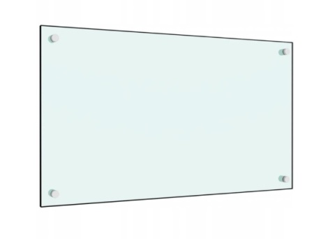 PANEL OCHRONNY DO KUCHNI MLECZNY 70X40CM SZKŁO HARTOWANE