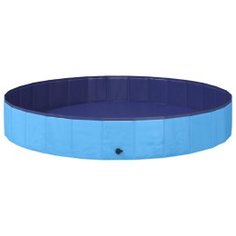 VidaXL Basen dla Dzieci niebieski Ø200 x 30 cm