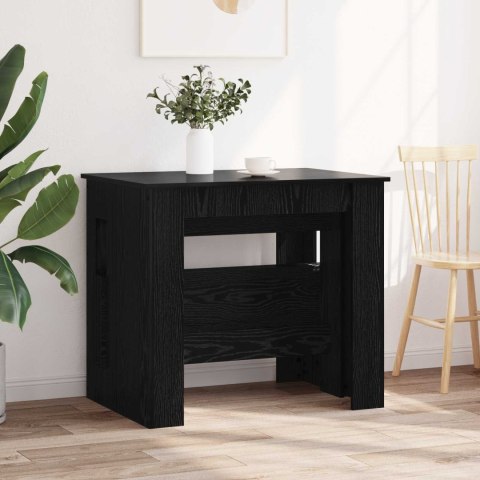 VidaXL Stół jadalniany 180 x 85 x 75 cm Drewno inżynieryjne Czarny dąb