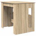 VidaXL Stół jadalniany 180 x 85 x 75 cm Drewno inżynieryjne dąb Sonoma