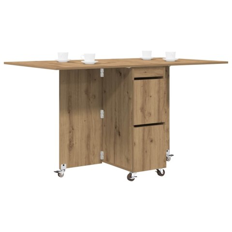VidaXL Stół jadalniany 2 pcs 140 x 80 x 77 cm Drewno inżynieryjne
