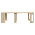 VidaXL Stół jadalniany 240 x 85 x 75 cm Drewno inżynieryjne dąb Sonoma