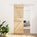 DRZWI PRZESUWNE NATURALNE I BIAŁE 70X210CM