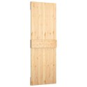 DRZWI PRZESUWNE NATURALNE I BIAŁE 70X210CM