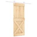 DRZWI PRZESUWNE NATURALNE I BIAŁE 80X210CM