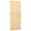DRZWI PRZESUWNE NATURALNE I BIAŁE 85X210CM