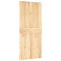 DRZWI PRZESUWNE NATURALNE I BIAŁE 90X210CM