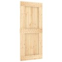 DRZWI PRZESUWNE NATURALNE I BIAŁE 90X210CM