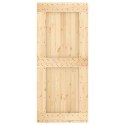 DRZWI PRZESUWNE NATURALNE I BIAŁE 90X210CM
