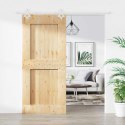 DRZWI PRZESUWNE NATURALNE I BIAŁE 90X210CM