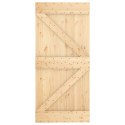 DRZWI PRZESUWNE NATURALNE I BIAŁE 95X210CM