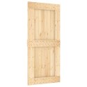 DRZWI PRZESUWNE NATURALNE I BIAŁE 95X210CM