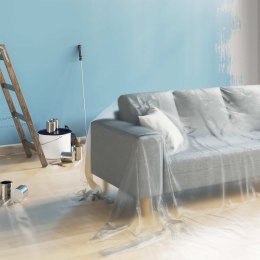 VidaXL Arkusz przeciwkurzowy 12 pcs przezroczysty 400 x 500 cm HDPE
