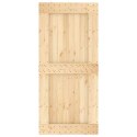 DRZWI PRZESUWNE NATURALNE I BIAŁE 95X210CM