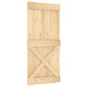 DRZWI PRZESUWNE NATURALNE I BIAŁE 95X210CM