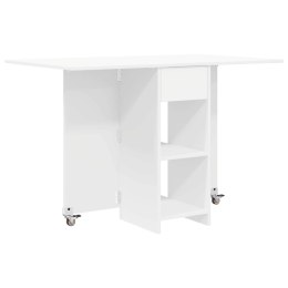 VidaXL Stół jadalniany 115 x 70 x 75 cm Drewno inżynieryjne Biały