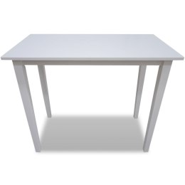 DREWNIANY STOLIK BAROWY BIAŁY