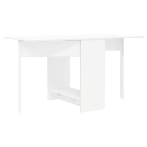 VidaXL Stół jadalniany 138 x 70 x 73,5 cm Drewno inżynieryjne Biały