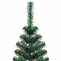 VidaXL Sztuczna choinka z oświetleniem na Boże Narodzenie 150 cm