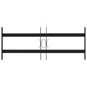 VidaXL Krata bezpieczeństwa do okien z 2 poprzeczkami 3 pcs 43-74 cm