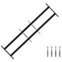 VidaXL Krata bezpieczeństwa do okien z 2 poprzeczkami 3 pcs 63-114 cm