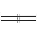 VidaXL Krata bezpieczeństwa do okien z 2 poprzeczkami 3 pcs 63-114 cm