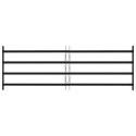 VidaXL Krata zabezpieczająca do okien z 4 poprzeczkami 3 pcs 93-174 cm